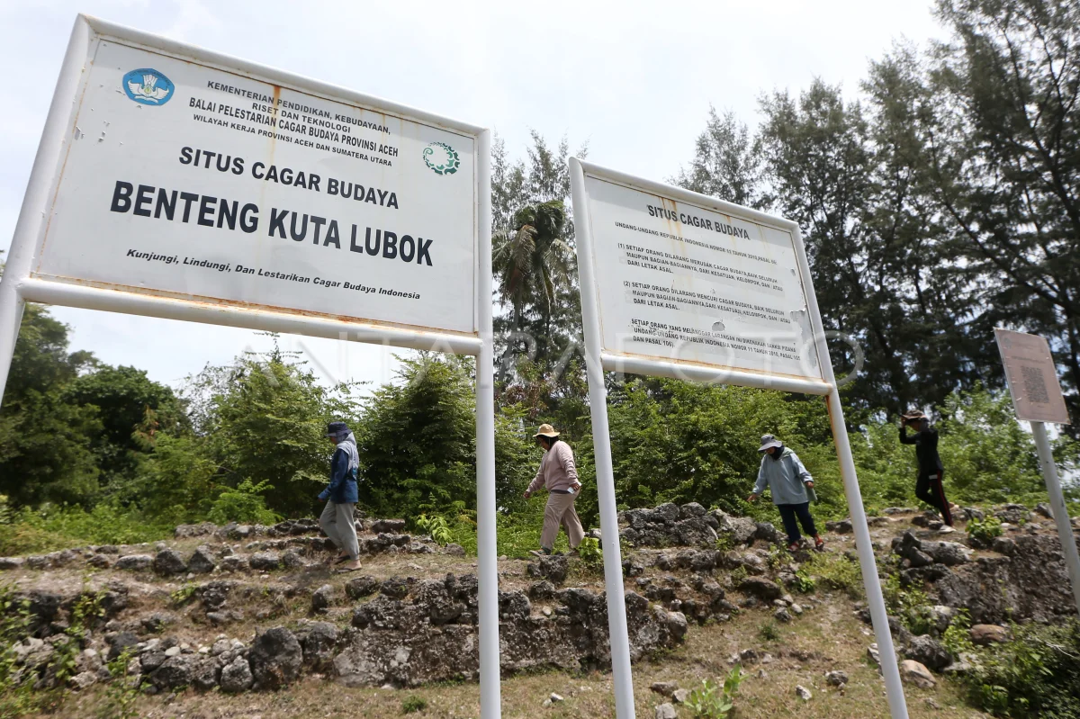 situs cagar budaya benteng kuta lubok 1joqh dom